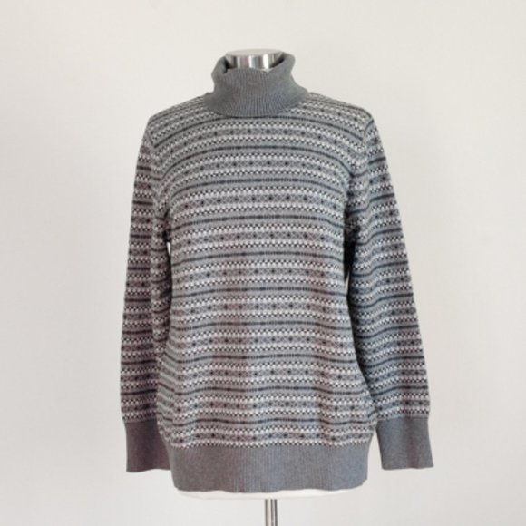 L.L. Bean Sweaters - L.L. Bean Cotton Cashmere Turtleneck Sweater